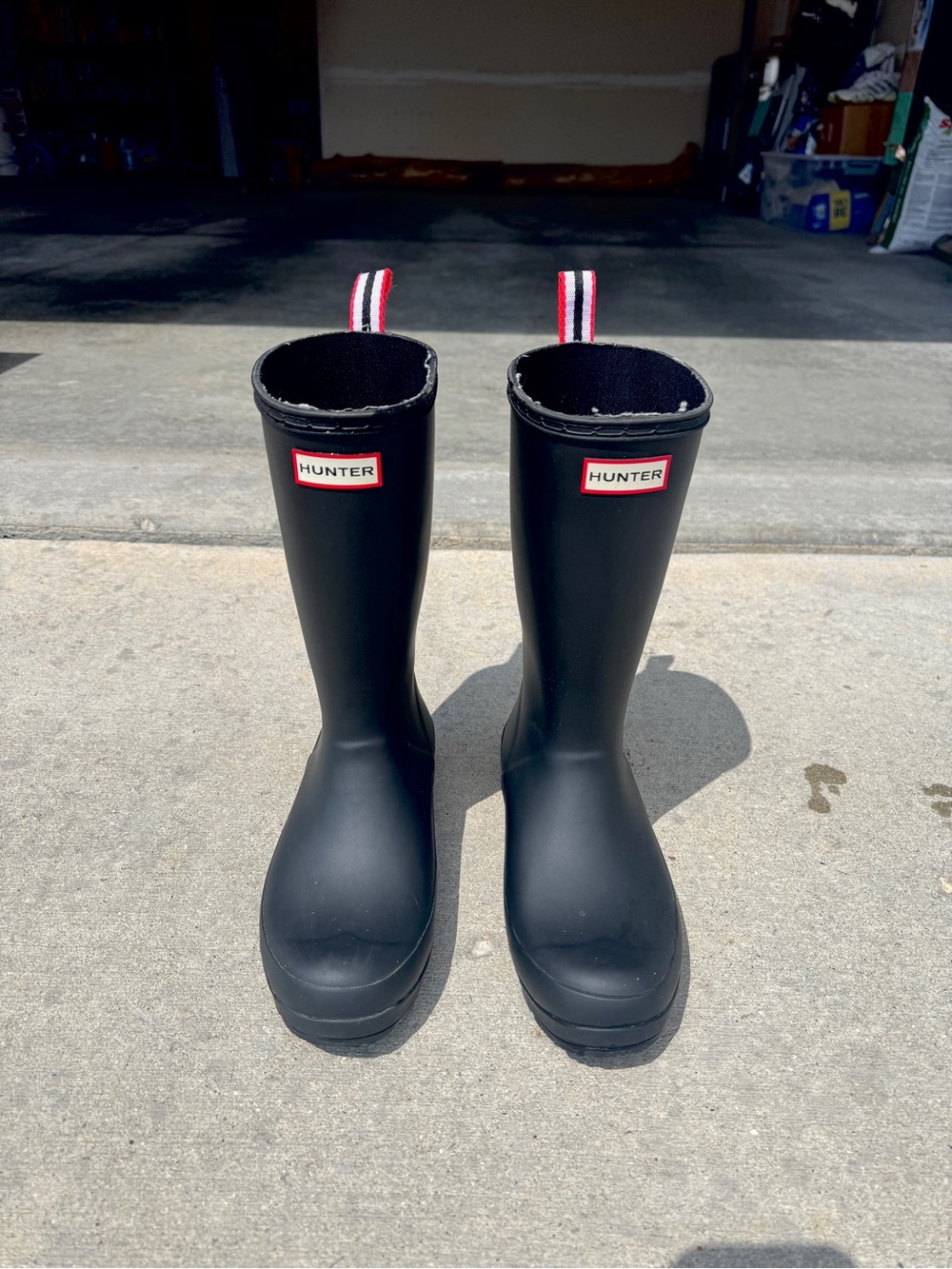 Women’s original HUNTER Play Tall Rain Boots. SZ 8.